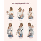 Momcozy 2-in-1 Air Hip Seat Carrier