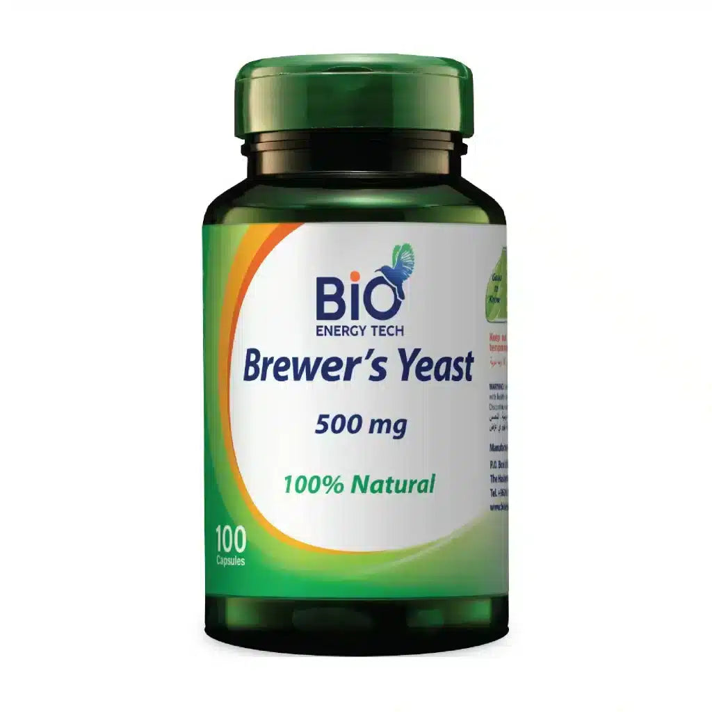 Bio Energy Brewers Yeast 500 Mg 100 CAP