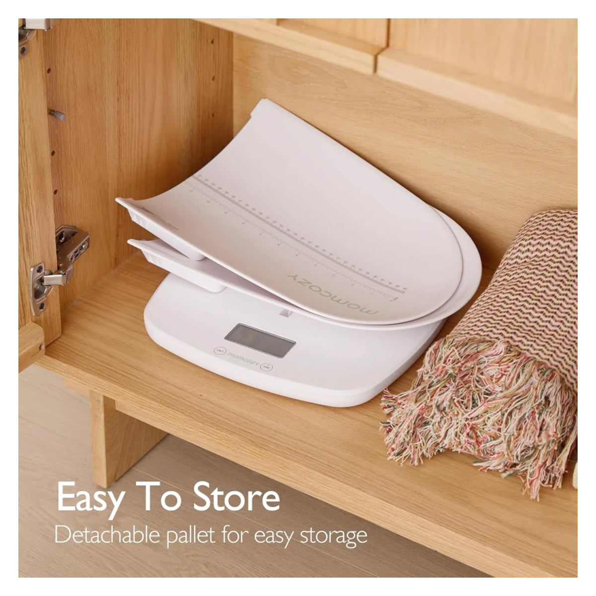Momcozy Digital Baby Scale for Weight and Height Tracking