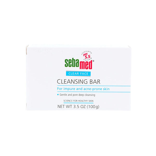 Sebamed Clear Face Cleansing Bar for Acne-Prone Skin 100g