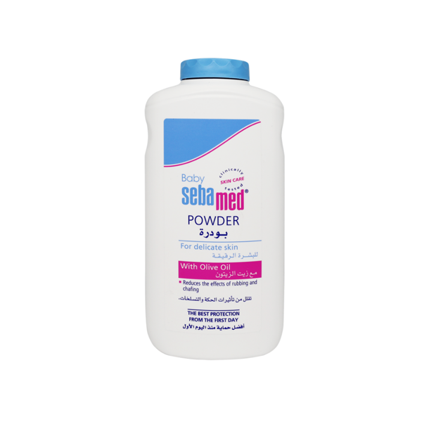 Sebamed Baby Powder for Delicate Skin - Hypoallergenic Talc-Free Formula 200g