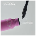 Isadora 10-Second High Impact Length & Lift Mascara - 01 Black, Volumizing and Lengthening Formula