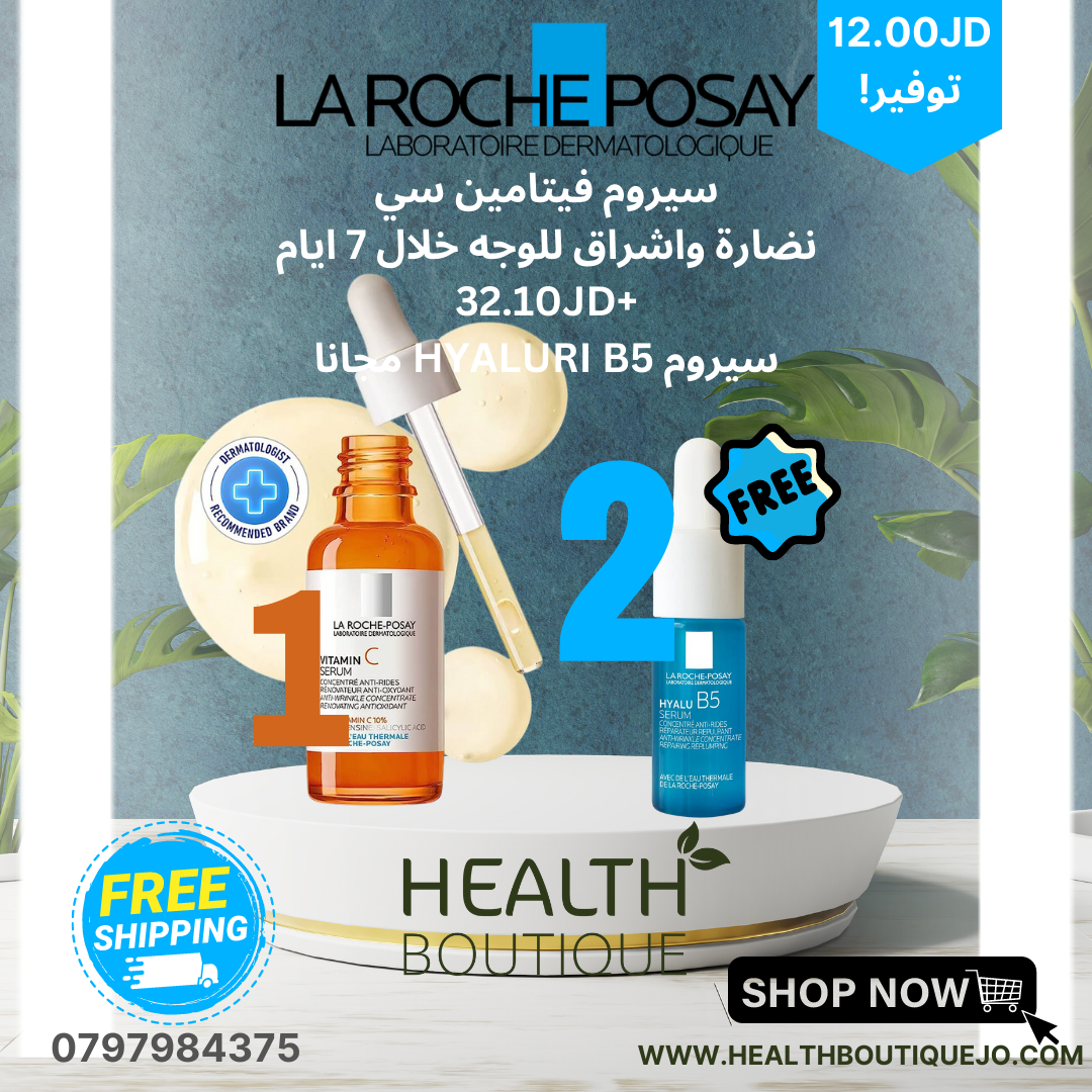 La Roche-Posay 10% Pure Vitamin C Anti Aging Face Serum for Wrinkles 30ml
