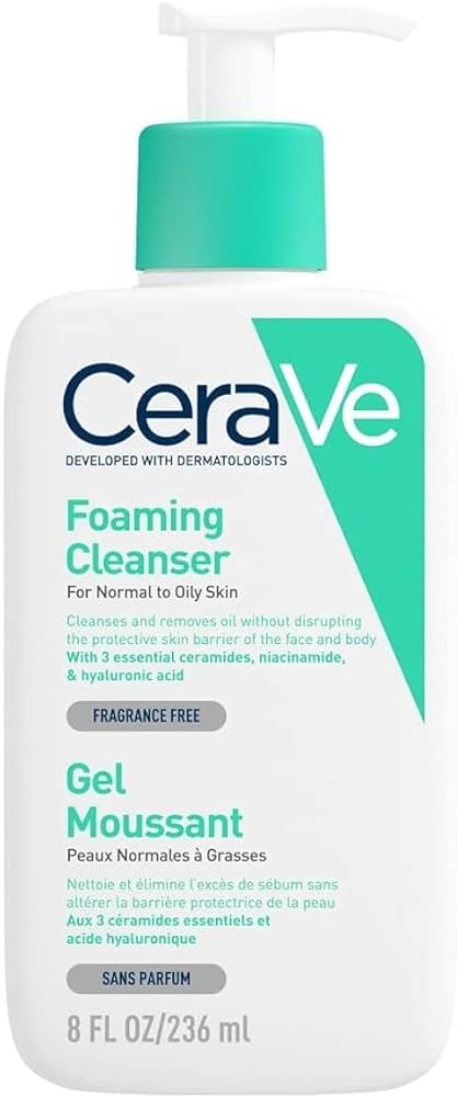 Cerave Foaming Facial Cleanser 236ml /8 OZ