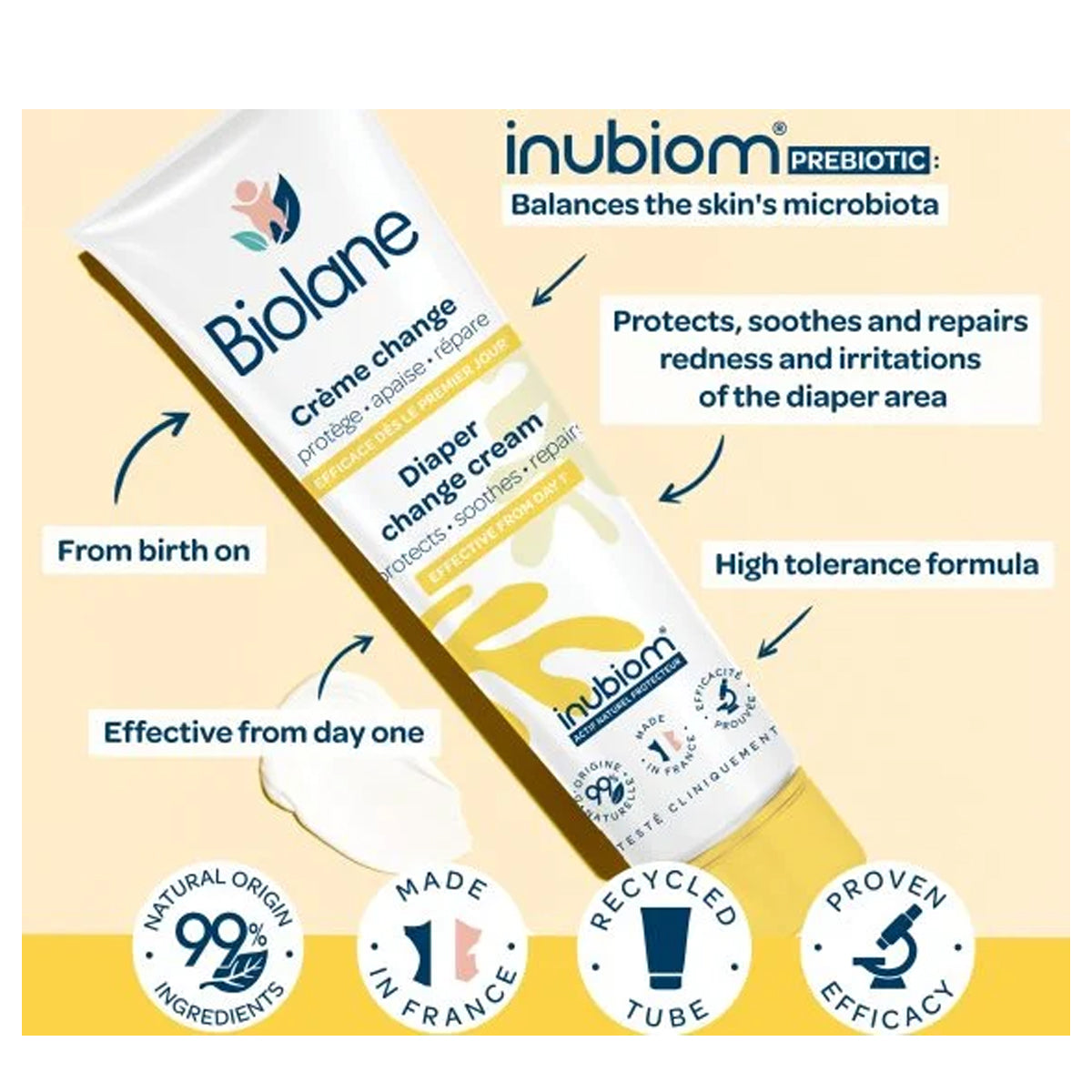 Biolane Diaper Change Cream 100ml