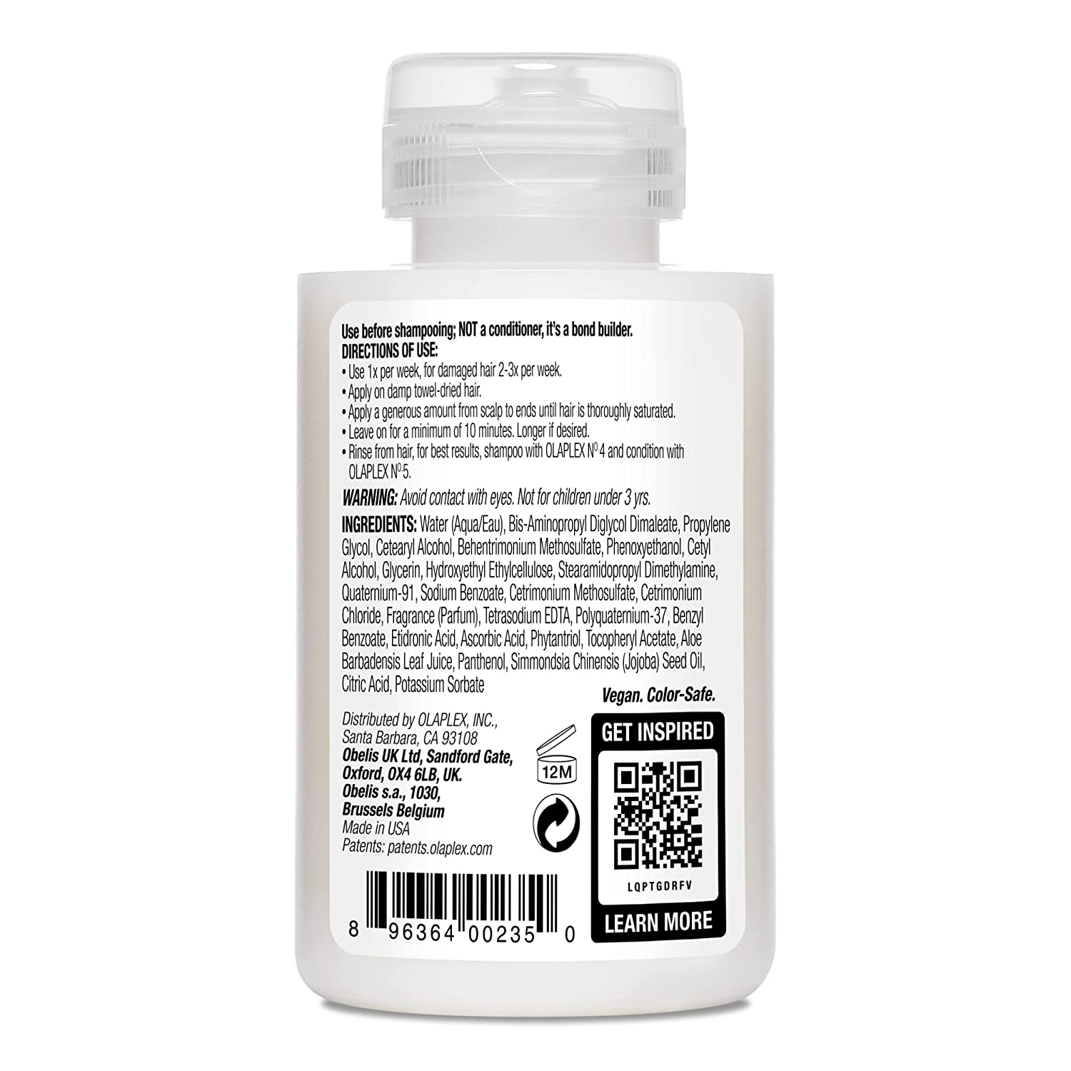 Olaplex N°.3 Hair Perfector Bond Repair Treatment 100ml