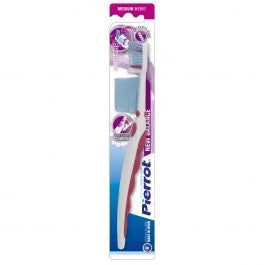 Pierrot New Balance Kids Toothbrush, Medium Bristles for Gentle Oral Care, 1 Count