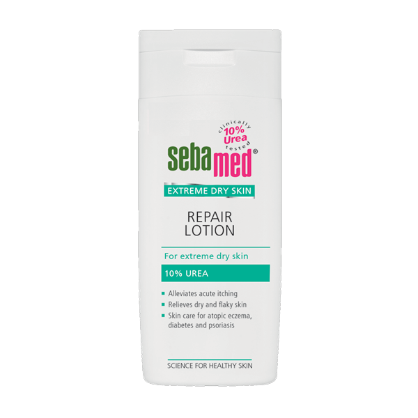 Sebamed Extreme Dry Skin Repair Lotion with 10% Urea - 200ml Intensive Moisturizing Treatment for Rough and Flaky Skin