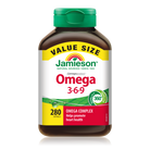 Jamieson OmegaProtect Omega 3-6-9: Complete Essential Fatty Acid Supplement for Heart and Brain Health