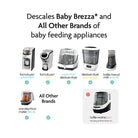 Baby Brezza - Universal Descaling Tablets | Descaler for Formula Makers, Sterilizers & Warmers | 24 Tablets