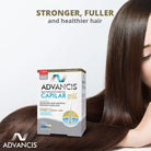 ADVANCIS Capilar Gold hair strengthening supplement healthier-looking hair vitality support capsules Health Boutique