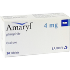 Amaryl 4 mg glimepiride tablet 30 for type 2 diabetes