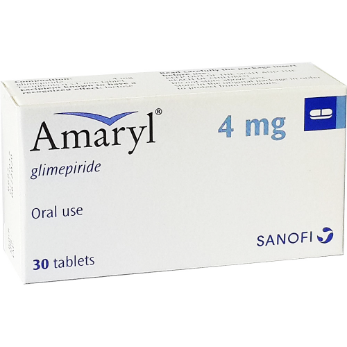 Amaryl 4 mg glimepiride tablet 30 for type 2 diabetes