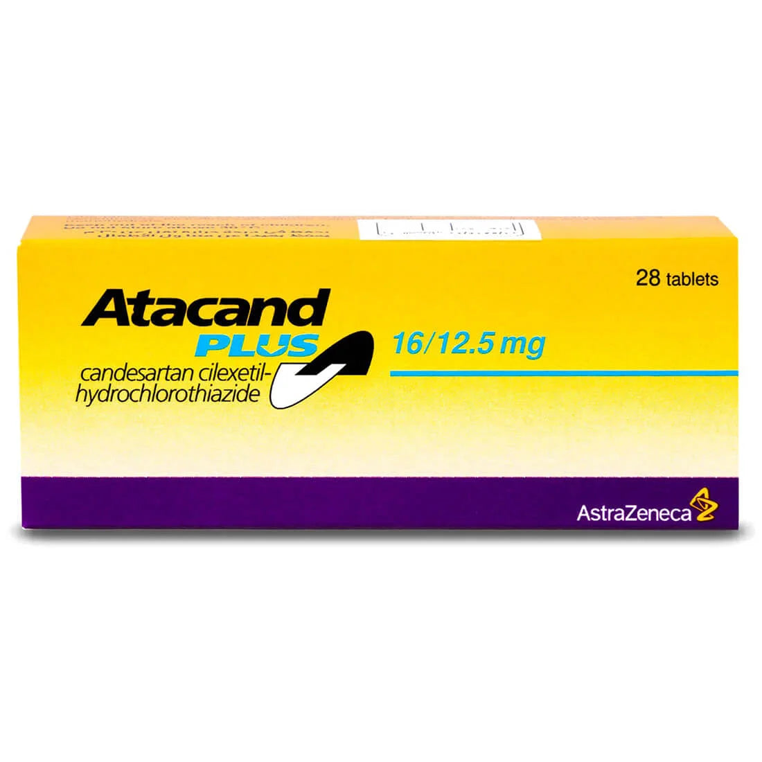 Atacand Plus 16/12.5 mg candesartan hydrochlorothiazide blood pressure tablets 28