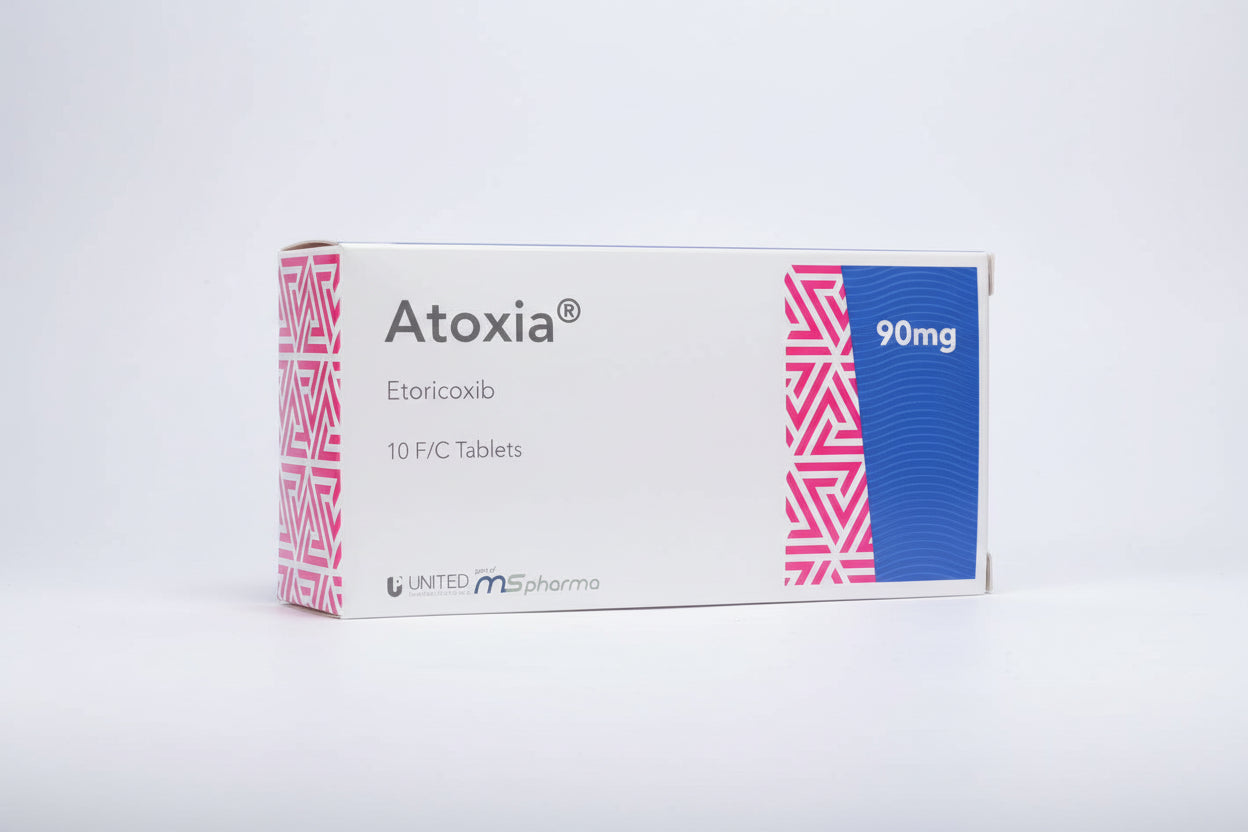 ATOXIA® 90 MG Tablets (10 Tablets) – Etoricoxib Anti-Inflammatory Therapy
