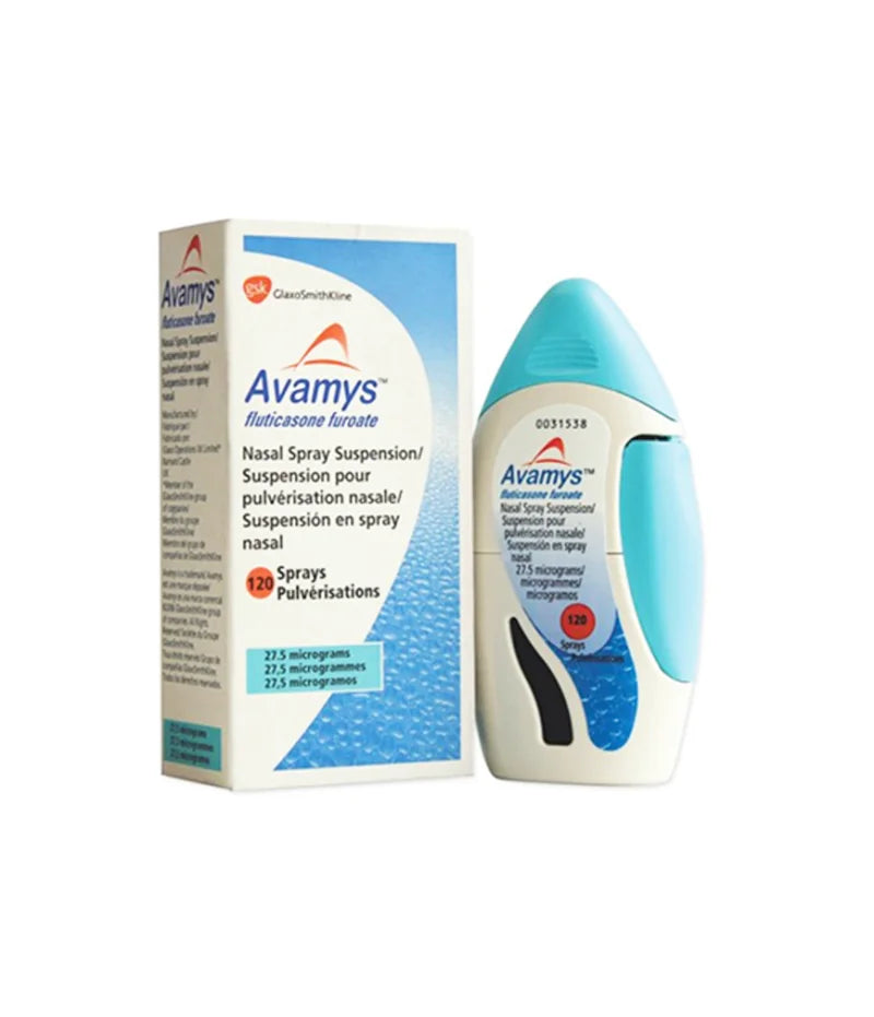 Avamys nasal spray 27.5 mcg 120 doses fluticasone furoate allergy relief nasal spray