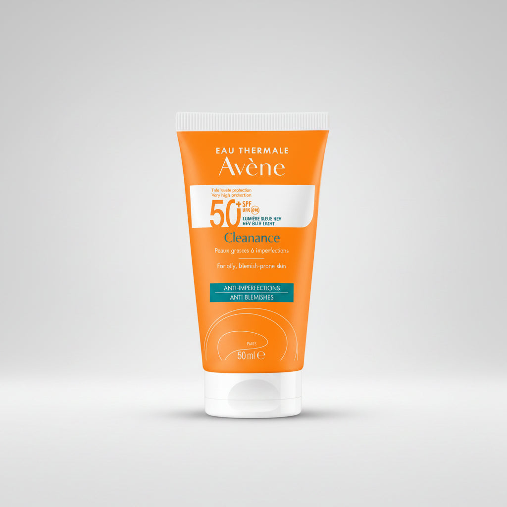 Avene Cleanance Sunblock SPF 50 Plus TriAsorB Monolaurin Zinc Gluconate Oil Control Sunscreen Health Boutique