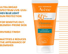 Avene Cleanance Sunblock SPF 50 Plus TriAsorB Monolaurin Zinc Gluconate Oil Control Sunscreen Health Boutique