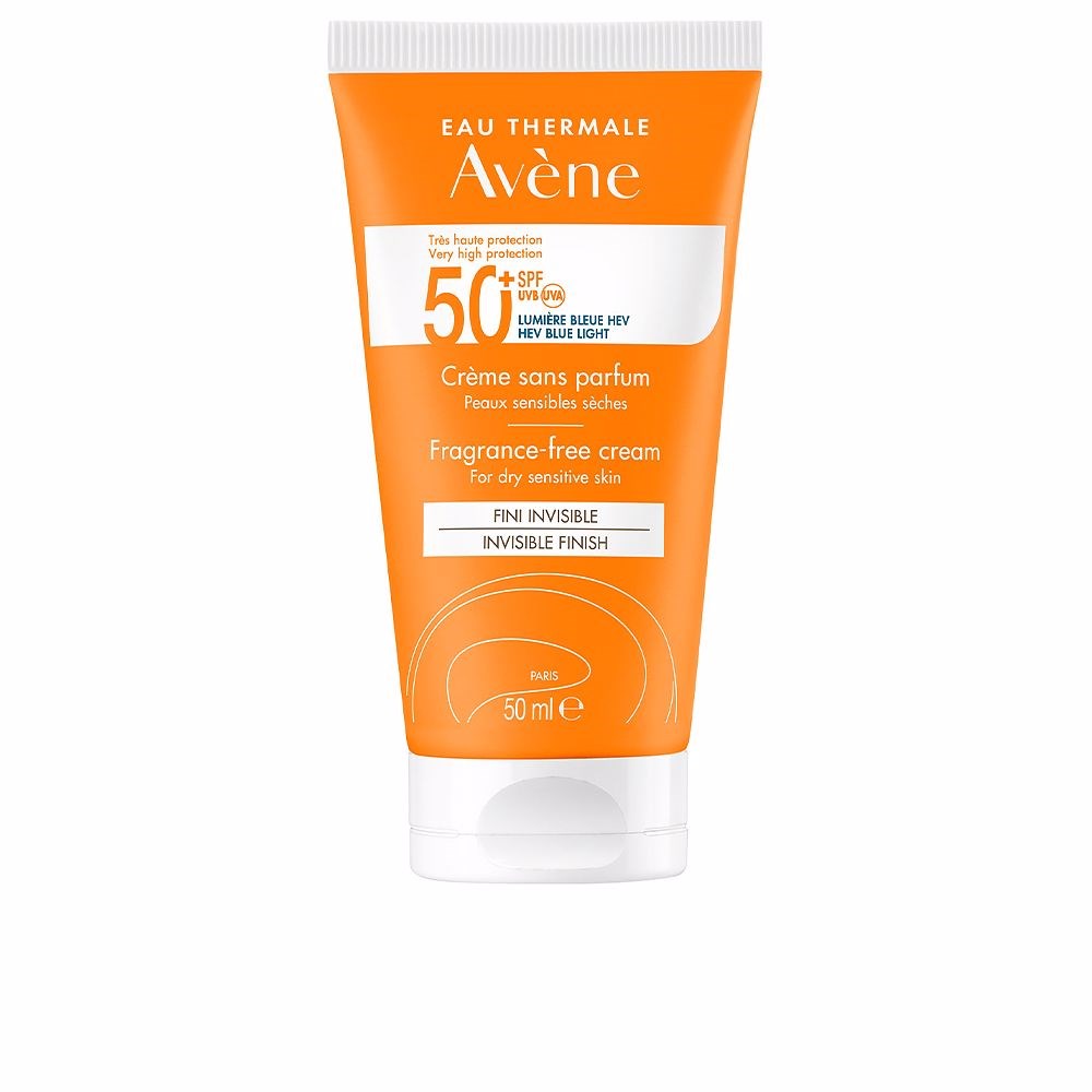 Avene Sunblock Cream SPF 50+ - Very High UV & Blue Light