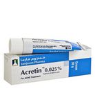Acretin 0.025 percent cream 30 g tretinoin topical retinoid acne treatment skin renewal