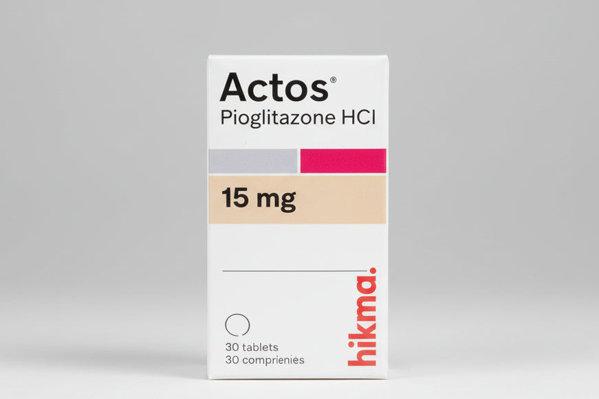 Actos 15 mg pioglitazone tablet 30 for type 2 diabetes management