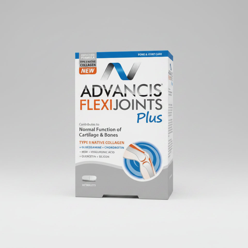 Advancis Flexijoints Plus joint support collagen cartilage mobility flexibility tablets Health Boutique