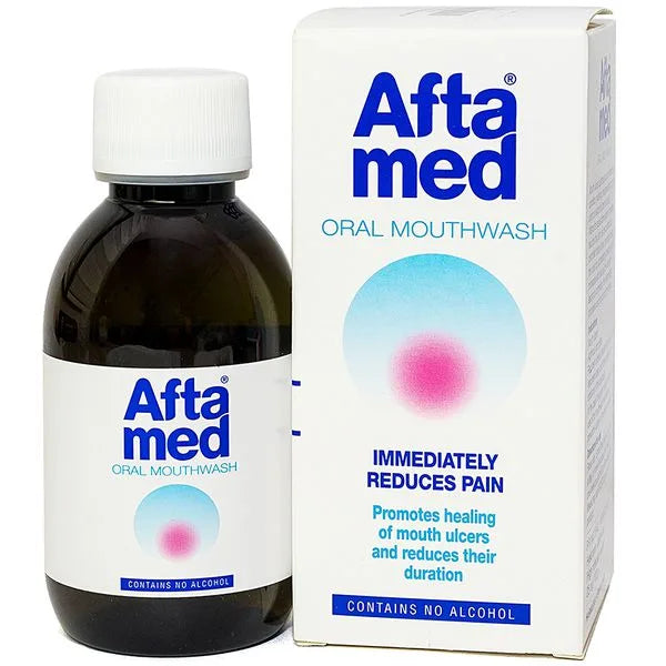 Aftamed® Mouthwash 150ml – Hyaluronic Acid for Mouth Ulcers & Irritation Relief