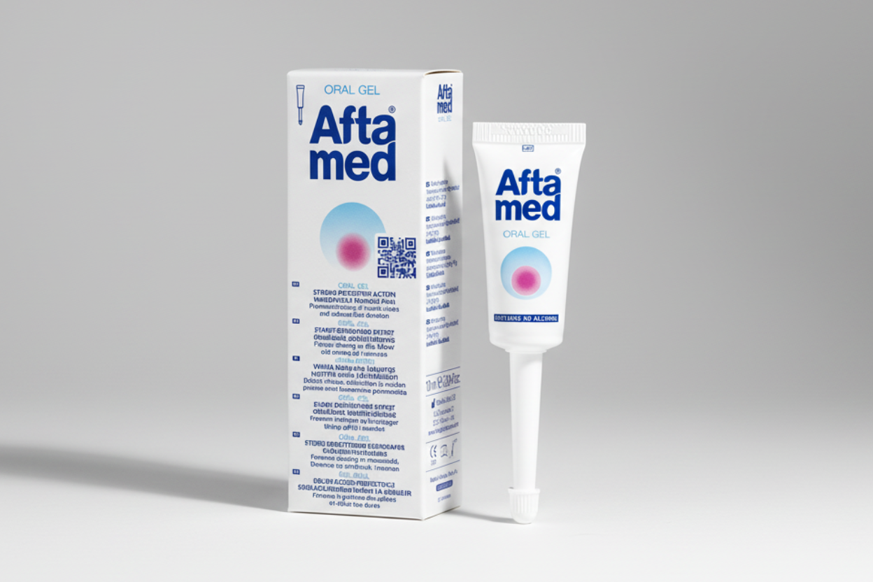Aftamed® Oral Gel 15ml – Hyaluronic Acid for Mouth UlcersAftamed oral gel 15ml hyaluronic acid mouth ulcers canker sores gum irritation relief healing oral lesions treatment Health Boutique