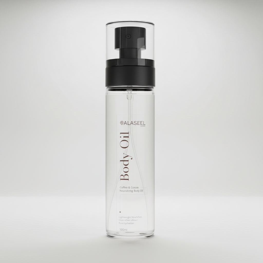 Alaseel premium natural moisturizing body oil radiant skin hydration treatment Health Boutique