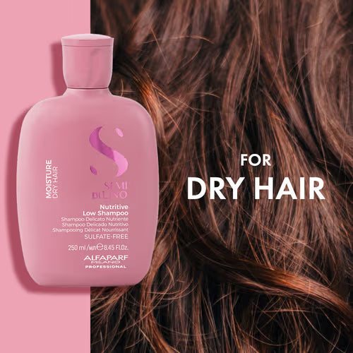 Alfaparf Milano Nutritive Low Shampoo 250ml hydration shine dry dehydrated hair care Health Boutique