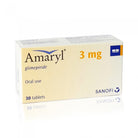 Amaryl 3mg Tablet 30 glimepiride oral medicine for type 2 diabetes blood sugar support