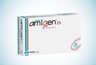 Amigen 25 mg tablets 30 lamotrigine anticonvulsant epilepsy bipolar disorder treatment