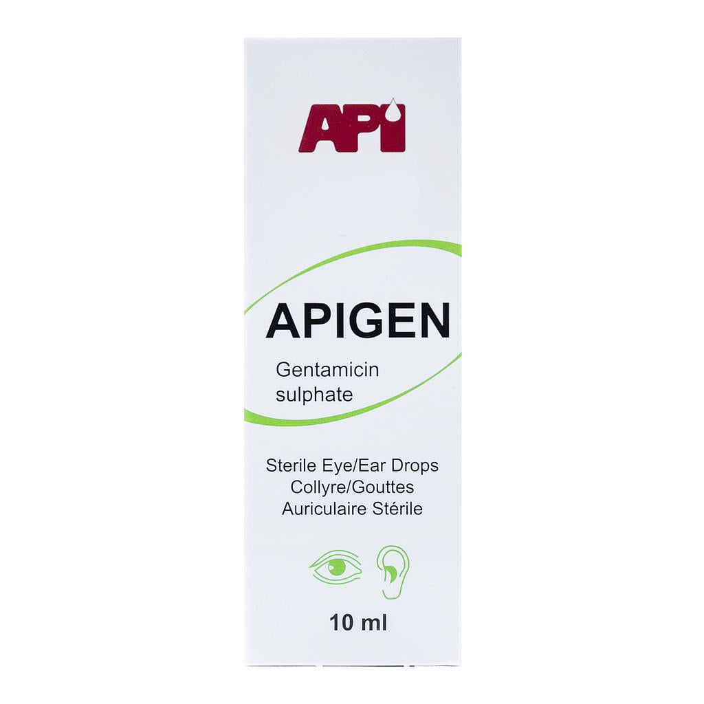 Apigen 0.3% Eye Ear Drops 10ml (Gentamicin)- Health Boutique – the ...