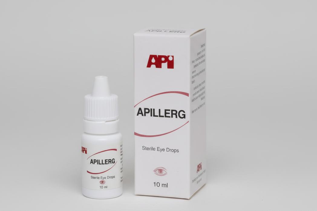 Apillerg® Eye Drops (10ML) – Antazoline & Tetrahydrozoline Anti-Allergy Eye Drops