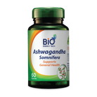 Bio Energy Ashwagandha Root Extract 500 mg - Natural Stress Relief, Sleep Support, and Wellness Supplement - 60 Capsules, Halal Certified