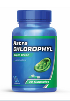 Astra chlorophyll capsules 100 plant extract detox skin digestive health supplement Health Boutique