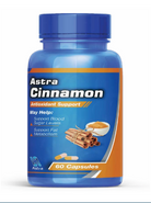 Astra cinnamon capsules 60 cinnamon extract blood sugar metabolism antioxidant support supplement Health Boutique