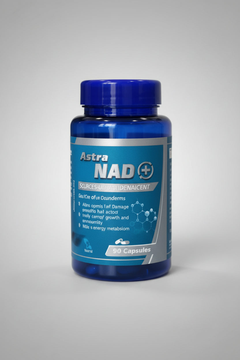 Astra nad plus capsules 30 nad+ cellular energy anti aging brain support supplement Health Boutique