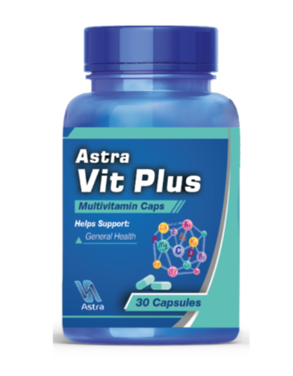 Astra vit plus multivitamin capsules 30 energy immune support daily vitamin complex Health Boutique