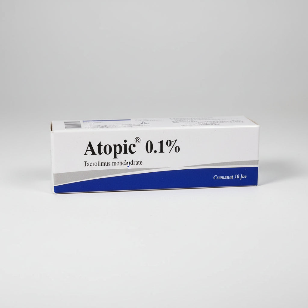 Atopic® 0.1% Ointment 30g – Tacrolimus for Eczema & Skin Inflammation