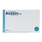 Avoxin 750 mg 7 tablets levofloxacin antibiotic infection treatment medication