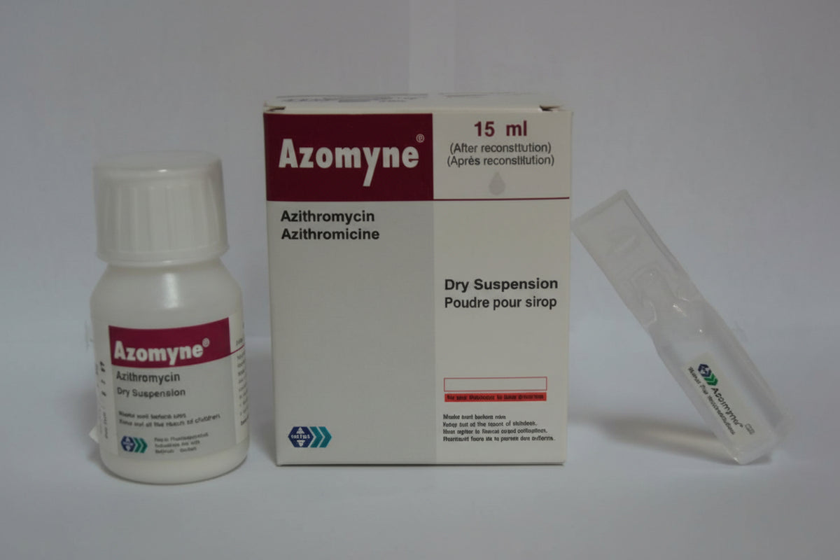 Azomyne 200mg/5 ml Azithromycin -Bacterial Infections- Health Boutique ...