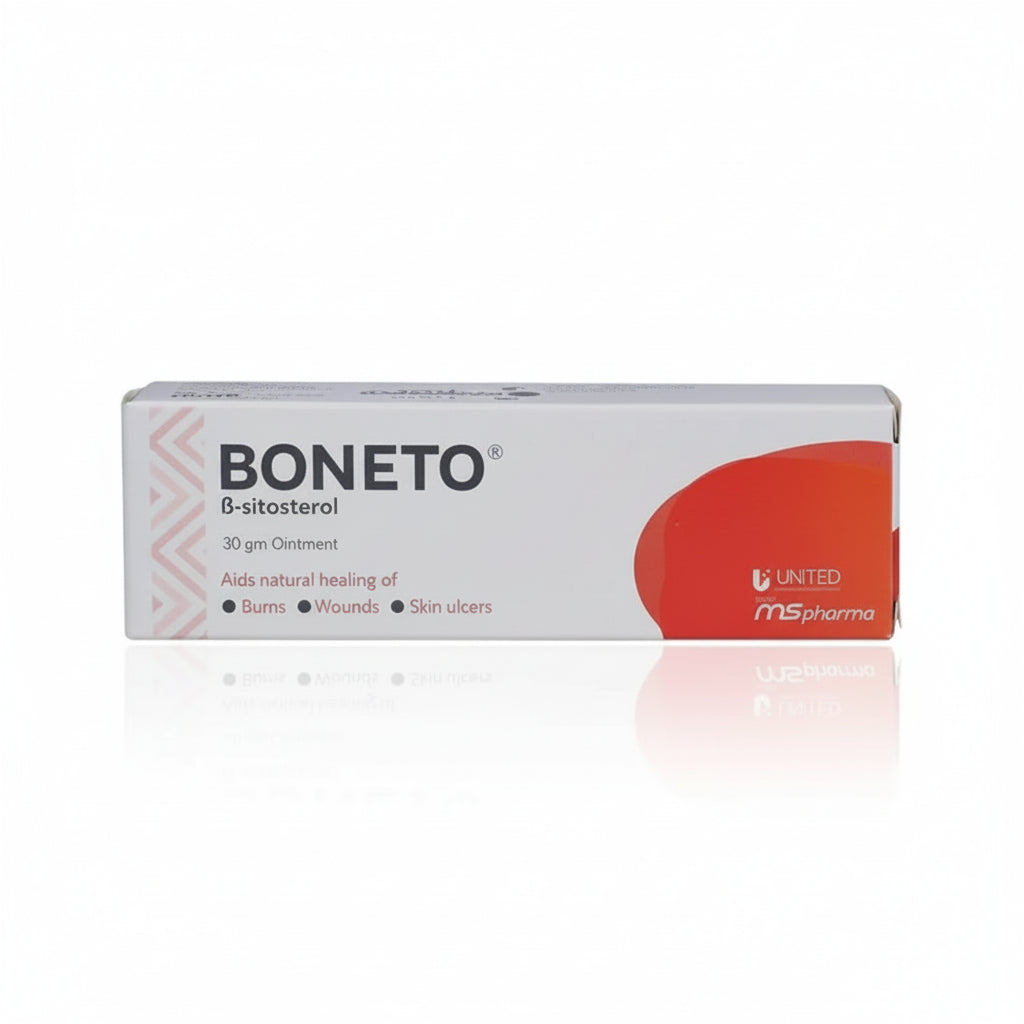 Boneto ointment 30 g beta sitosterol for wound healing and skin repair