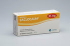 Baclocalm 25g 50 tablets baclofen muscle relaxant tablet box- health boutique Jordan
