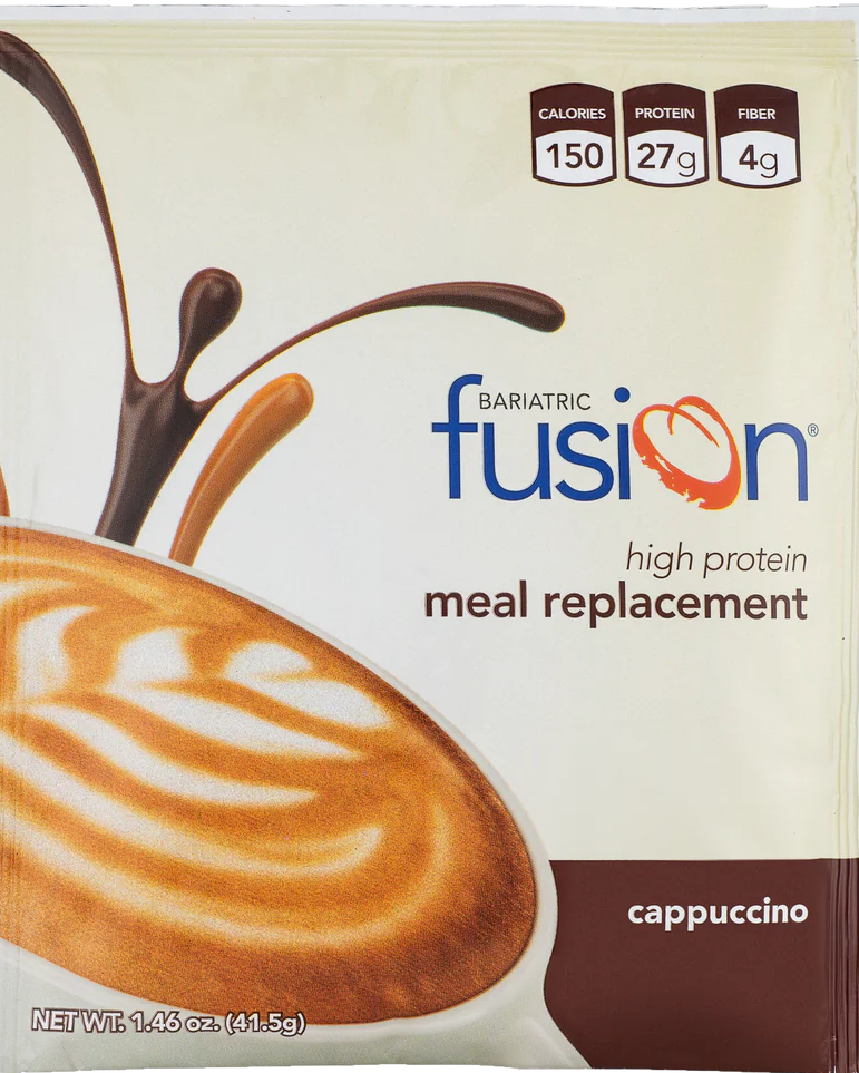 Bariatric Fusion Cappuccino High Protein Meal Replacement 42 oz with 27 g protein Health Boutique