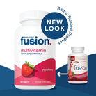 Bariatric Fusion Strawberry Complete Chewable Bariatric Multivitamin comprehensive nutrition 120 tablets Health Boutique