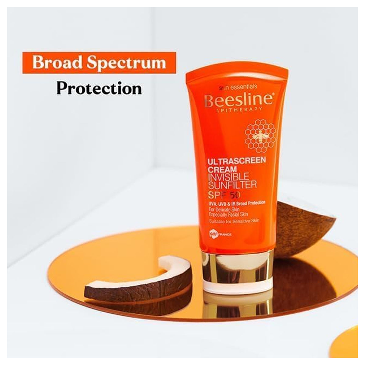 Beesline Ultrascreen Invisible Sunfilter Cream SPF 50 - 60ml Protection Offer