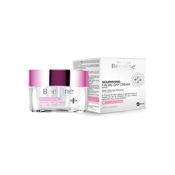 Beesline nourishing facial day cream SPF25 for dry to normal skin Health Boutique