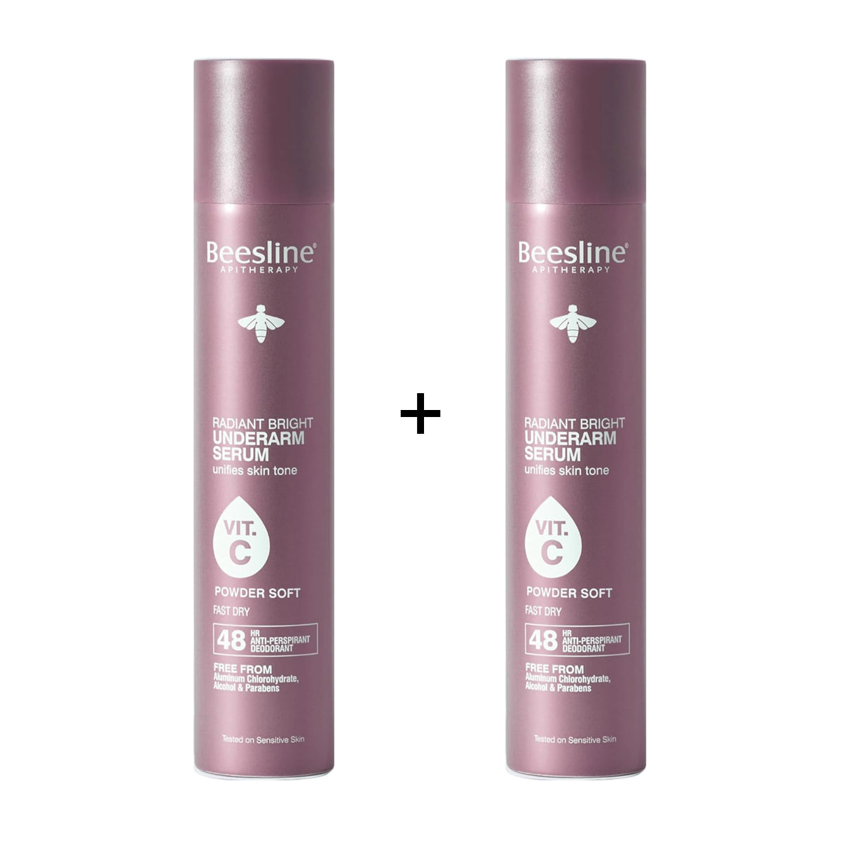 Beesline Powder Soft underarm serum brightening deodorant 48hr protection Health Boutique