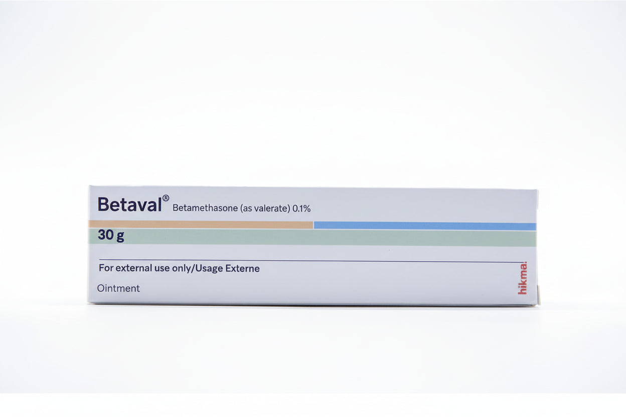 Betaval® 0.1% Ointment (30G) – Betamethasone Valerate Skin Inflammation